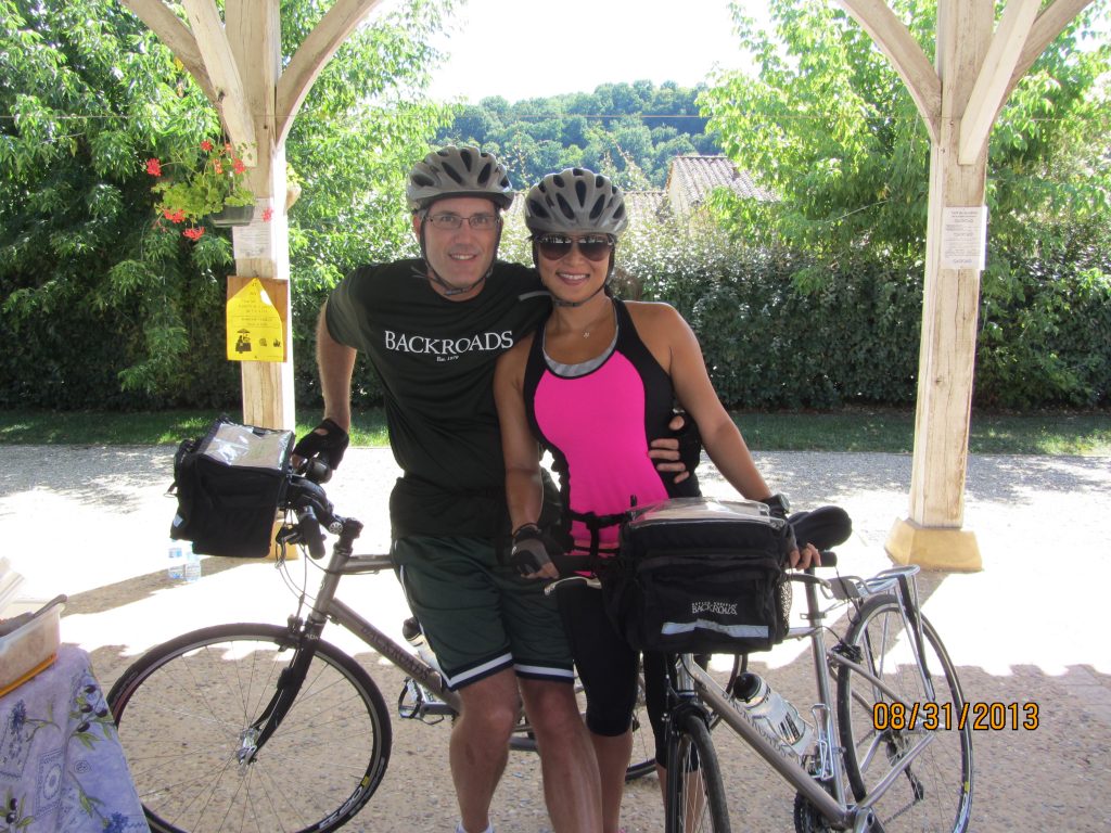 wine tasting bike tour through france