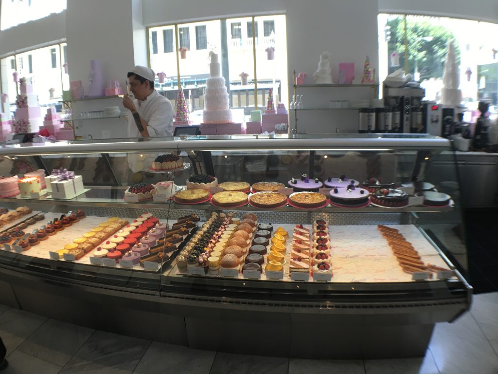 Dessert Counter at Bottega Louie in the LA Jewelry District