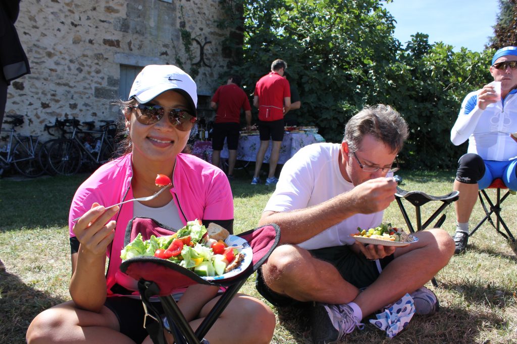 wine tasting bike tour through france