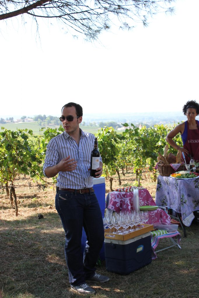 wine tasting bike tour through france