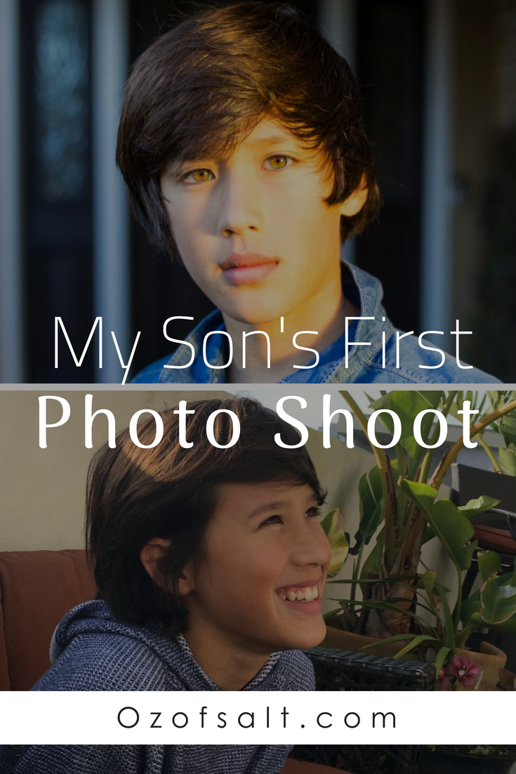 Check out our first experience getting headshots and modeling images done of my son during his first photo shoot. #ozofsalt #kidsphotography #photoshoot