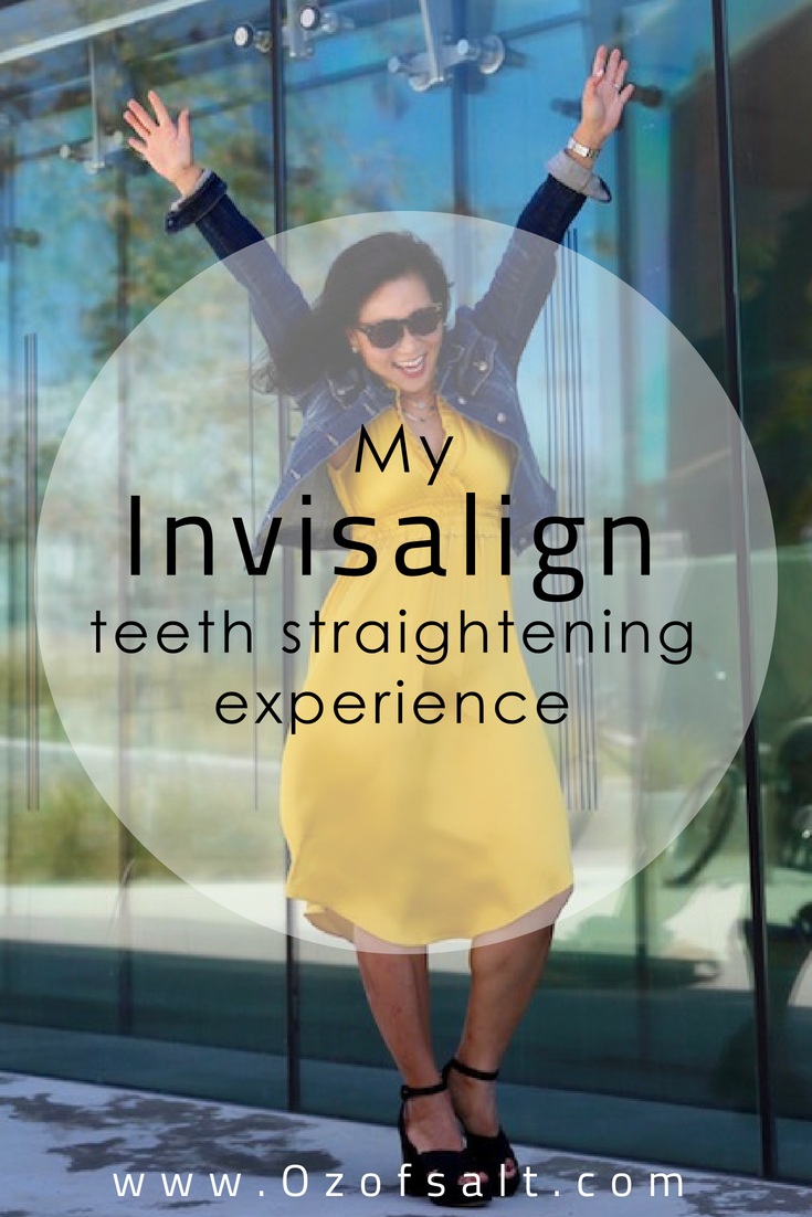 My 2 year review of using Invisalign teeth straightening. #ozofsalt #teethstraightening #womenshealth