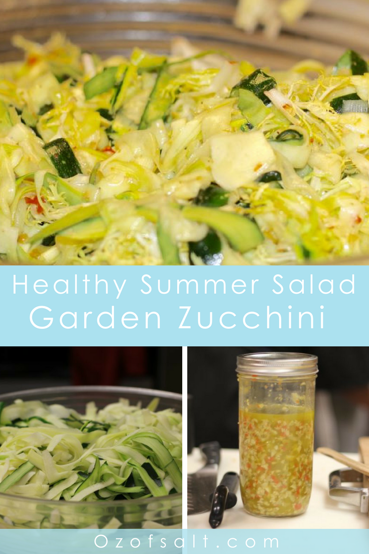 Easy to prepare and healthy salad recipe made with fresh greens and homemade salad dressing. Delicious recipes from #ozofsalt #saladrecipe #foodideas
