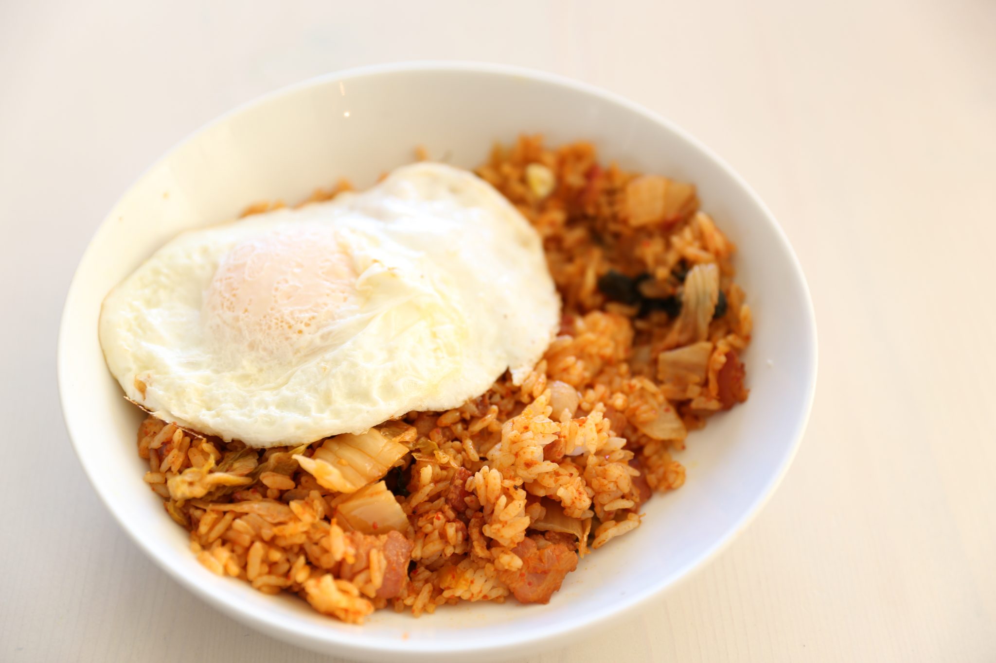 Kimchi Fried Rice and Edamame, Carrot & Bacon Fried Rice By Jen Oliak