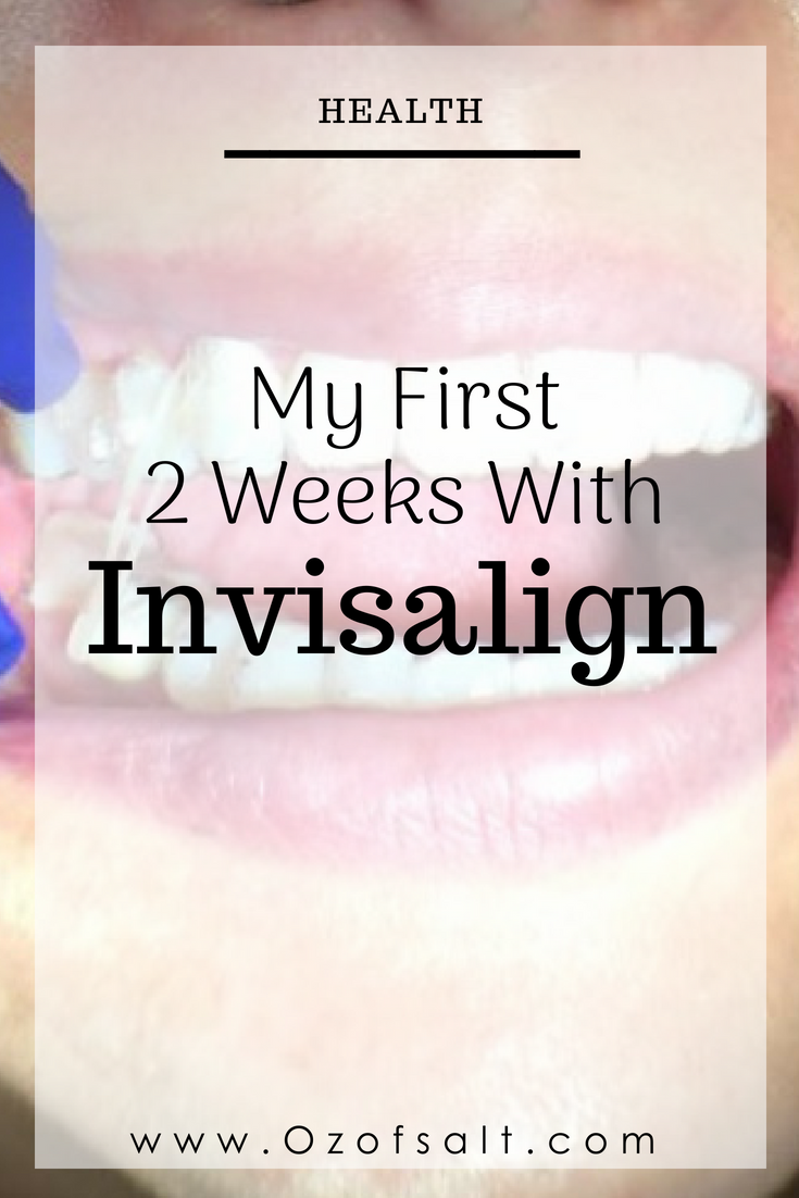 Here is my review of Invisalign, the popular teeth straightening service. After 2 weeks, I reveal the biggest must knows about going through with this cosmetic procedure. #ozofsalt #beautytips #invisalign