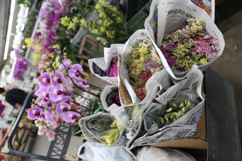 Julie's purchases at the Los Angeles Flower Market-22