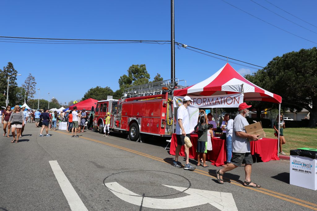 Manhattan Beach Hometown Fair Firemen