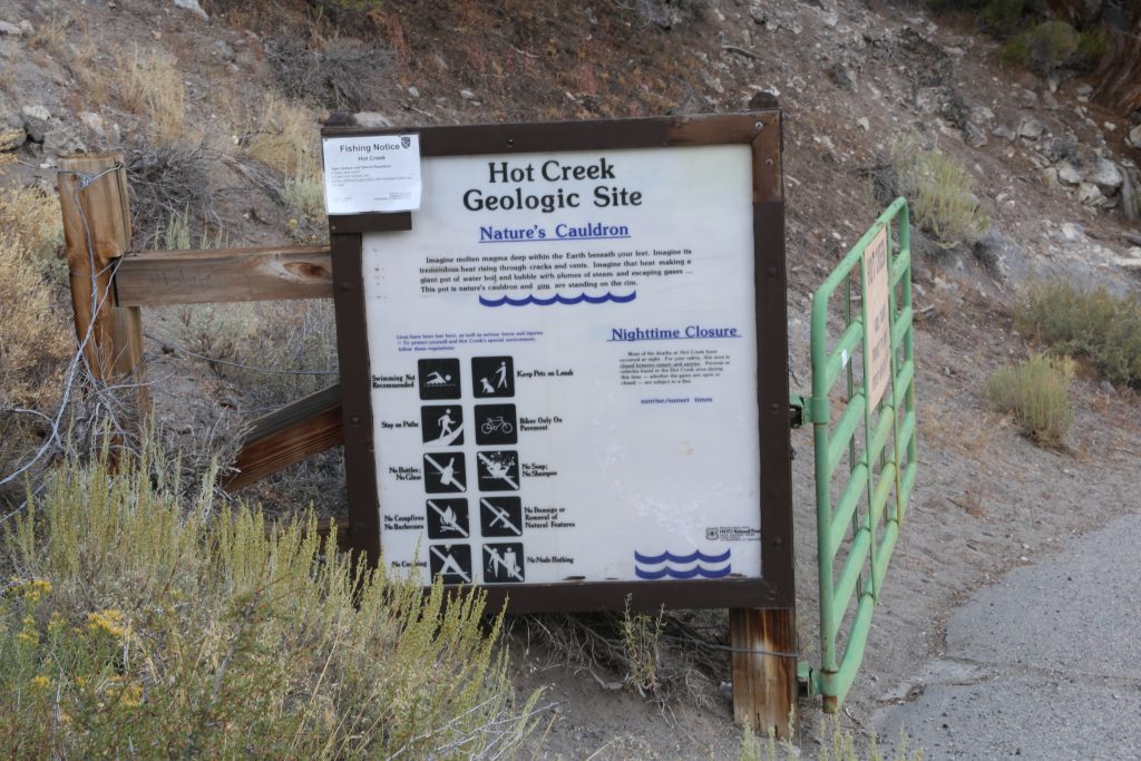 mammoth lakes hot springs