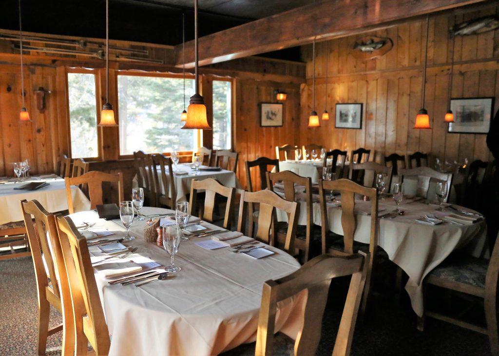 Mammoth Mountain Lakefront Restaurant Dining Room