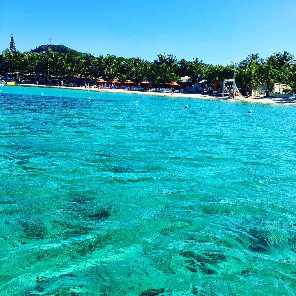 Roatan Hondurus from the water