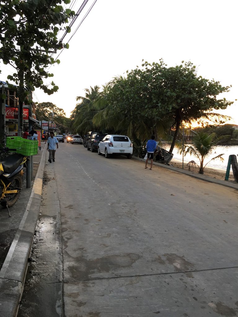 Side street in Roatan