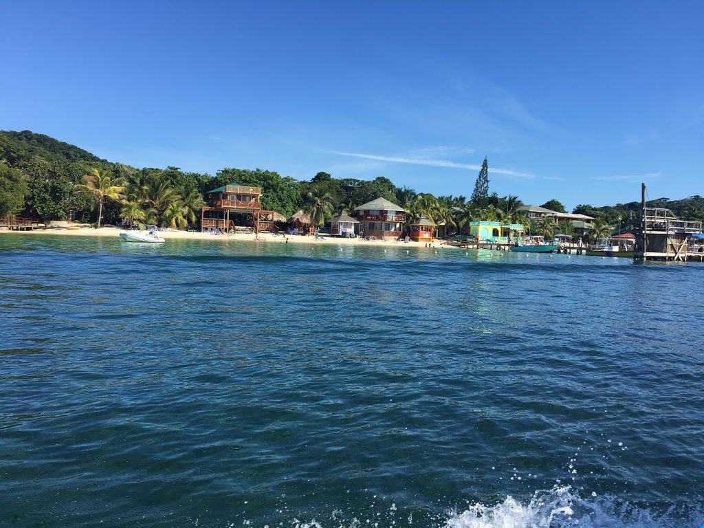 Houses on Roatan