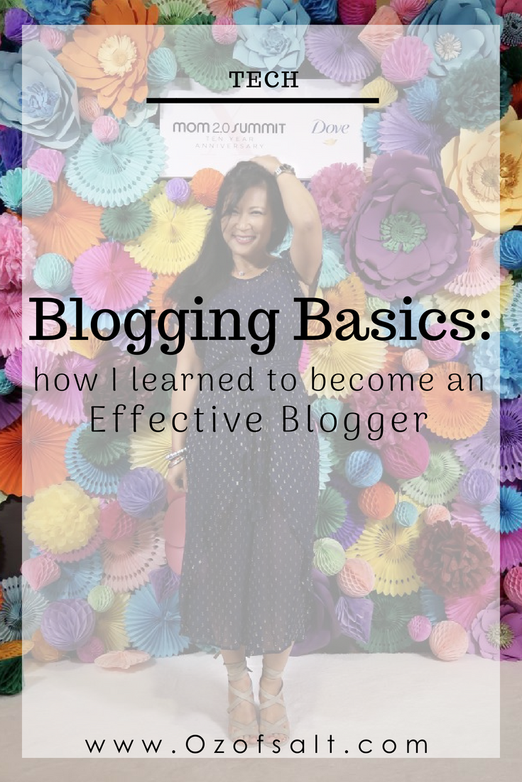 Being an experienced blogger, it was nice to have a refresher course on some of the best practices for creating an effective blog. It's back to blogging 101 with the best tips for creating an effective blog. #ozofsalt #bloggingbasics #bloglife