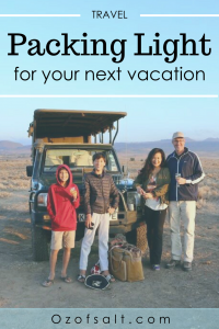 Pack Only Carry-on Luggage for Your Next Vacation - Ounce of Salt