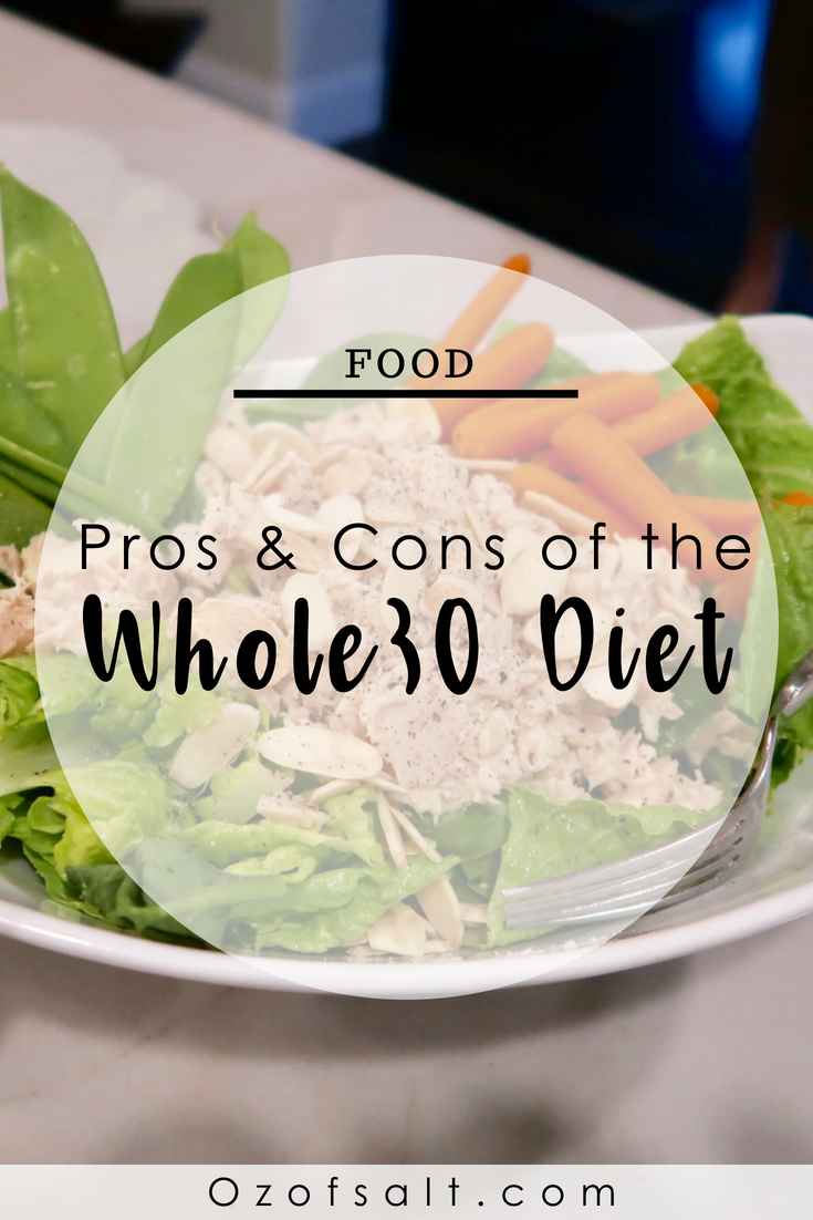 A week into the whole30diet, I highlight what to expect when making this lifestyle change towards a healthier you. #ozofsalt #dieting #womenshealth