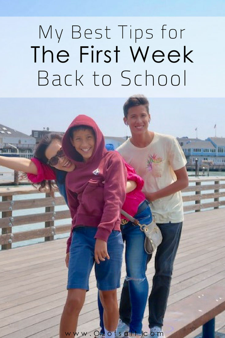 8 tips for moms during back to school week