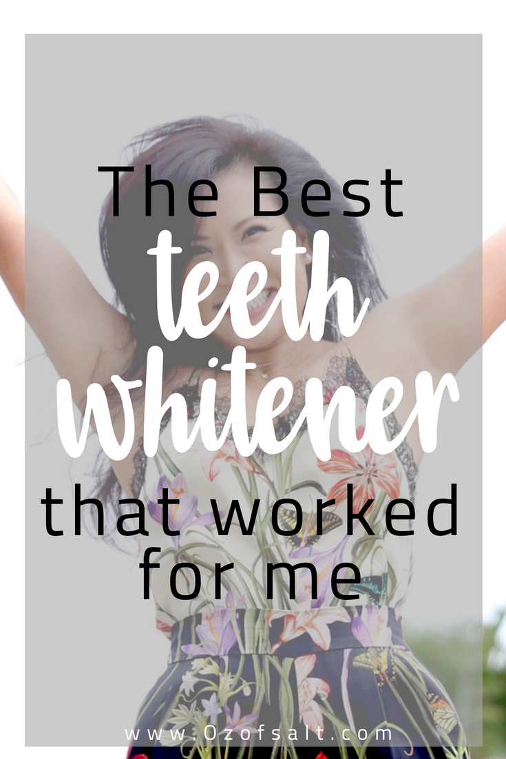 I finally found a whitening toothpaste that actually works!