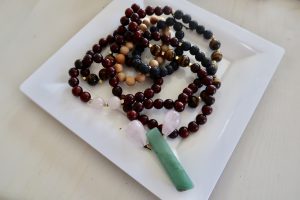 example of mala bead necklaces