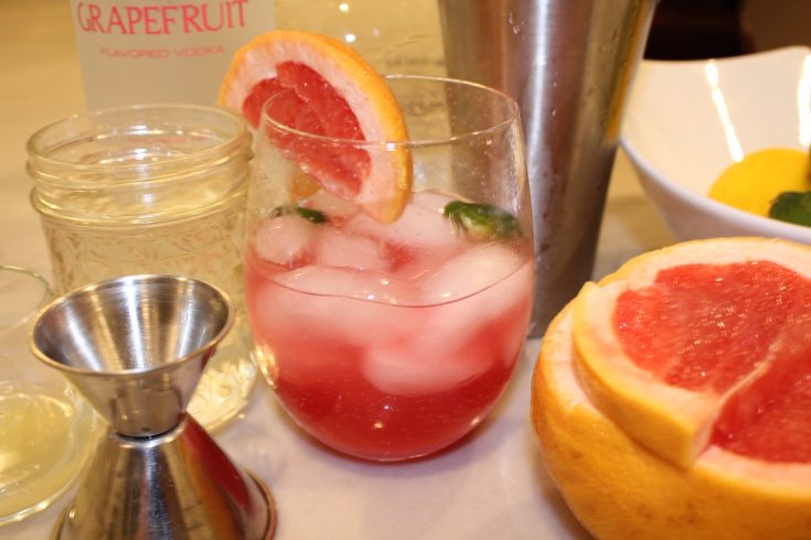 Grapefruit Vodka Cranberry Cocktail 