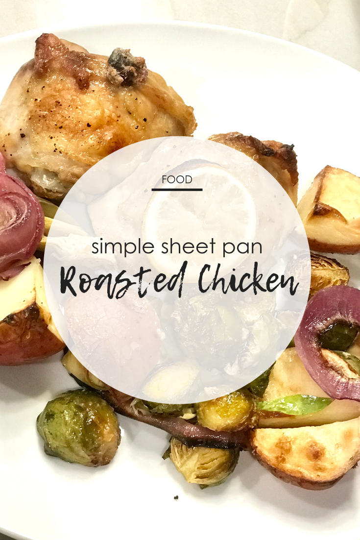 Sheet Pan Roasted Lemon Chicken