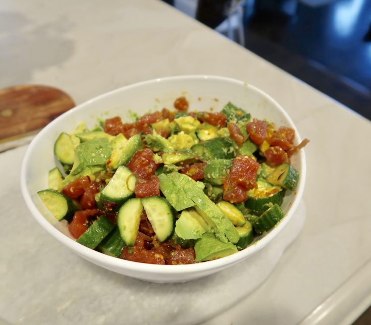 healthy spicy ahi salad- ways to serve