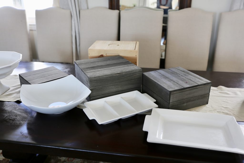 display boxes for entertaining