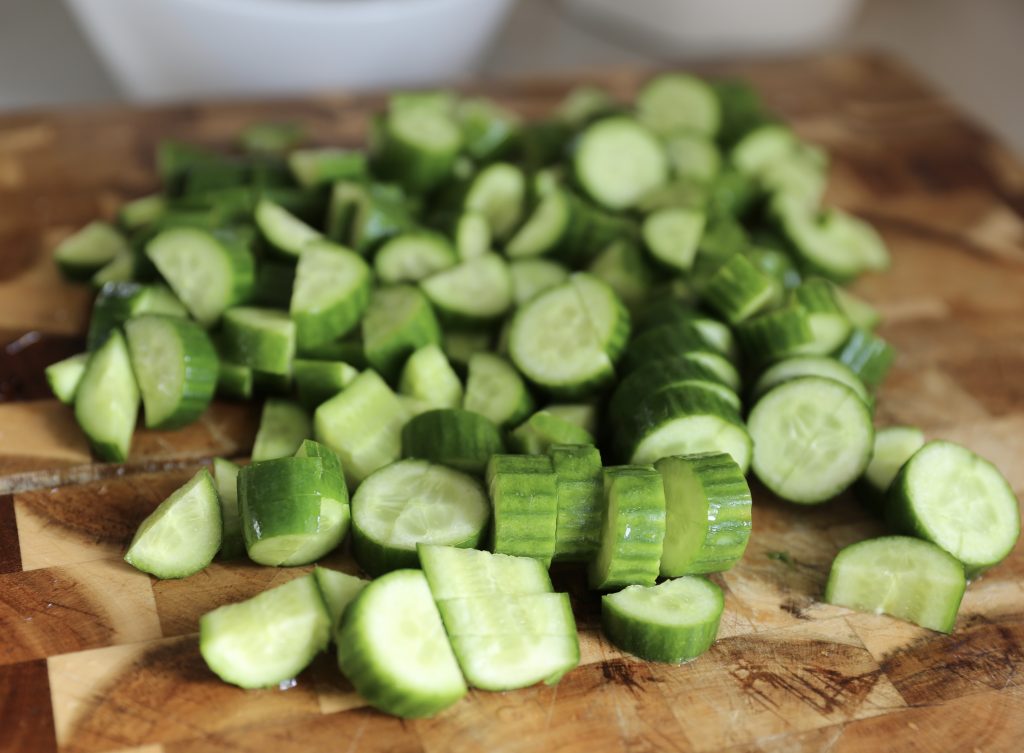 cucumber sliced 