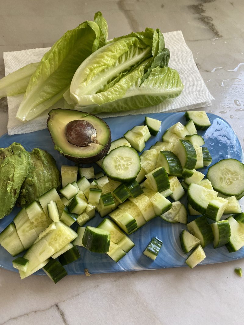 Easy Spicy Tuna Poke Lettuce Wraps Ounce of Salt